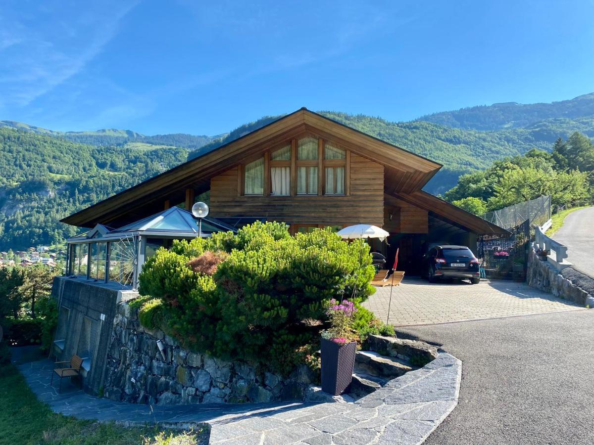 Appartement Aareschlucht- Grandiose Aussicht Fuer 2-6 Pers. Meiringen Eksteriør billede