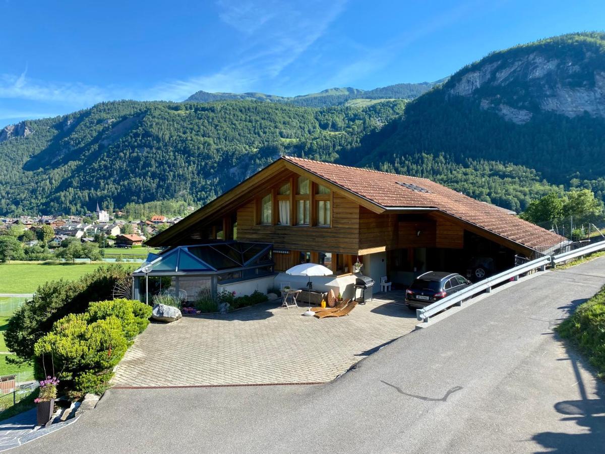 Appartement Aareschlucht- Grandiose Aussicht Fuer 2-6 Pers. Meiringen Eksteriør billede